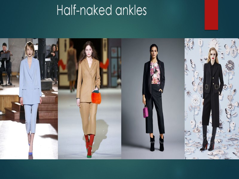 Half-naked ankles